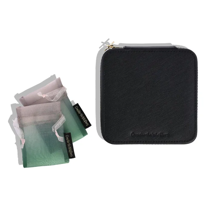 WldflwrInk Earrings Jewelry Travel Case