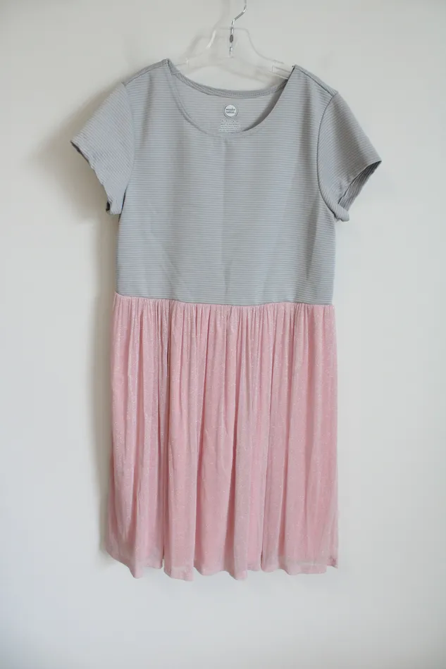 Wonder Nation Earrings Wonder Nation Pink Tulle Bottom Dress Youth XL 1416