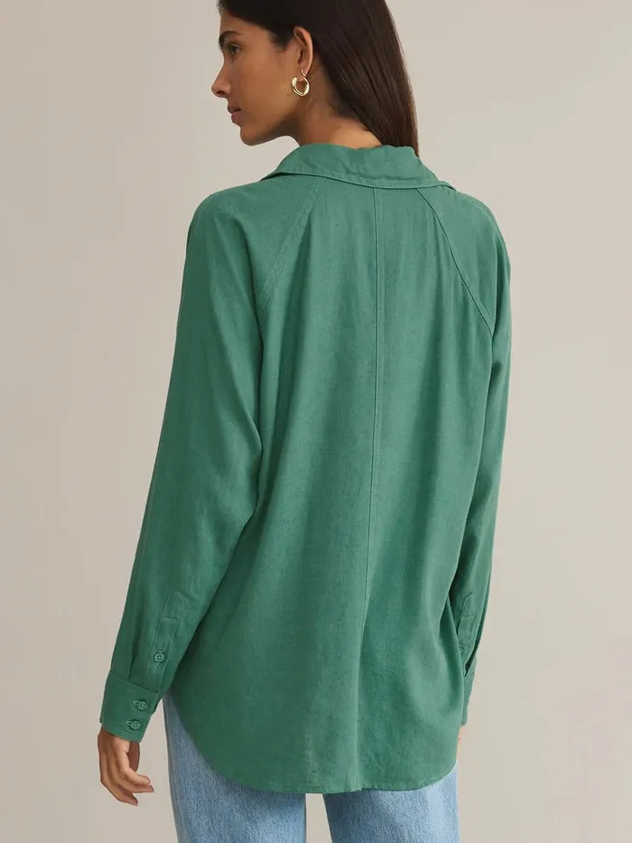 Z Supply Earrings Z Supply The Perfect Linen Top
