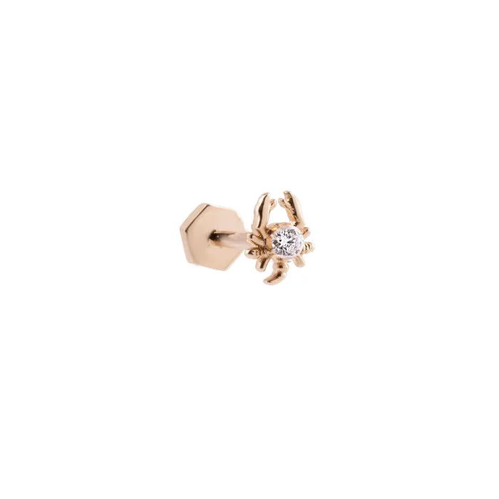 Zodiac Scorpio Piercing Kismet by Milka Earrings